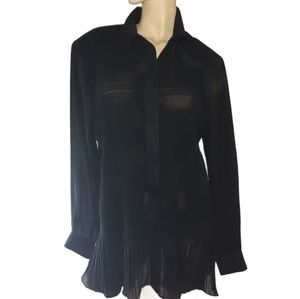 E.K Designs sheer button down